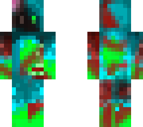 the kinda red wierd green thing