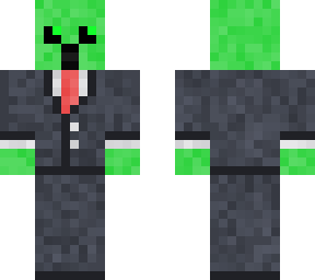 tuxedo man green