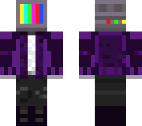 tv head purple