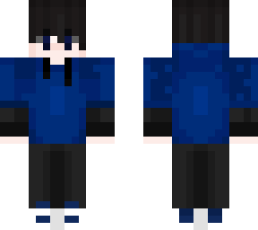 blue skin simple