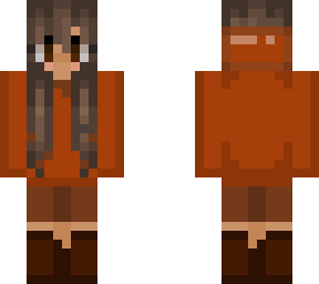 cozy fall outfit~~ hair not mine