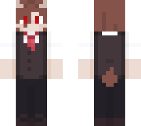 cream in suit