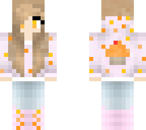 cupcake girl gamer halloween skin