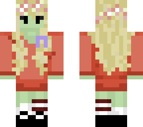 cute green skin wilbur girl