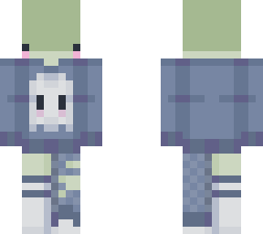 frog in ghost outfit :3