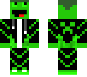happy green man