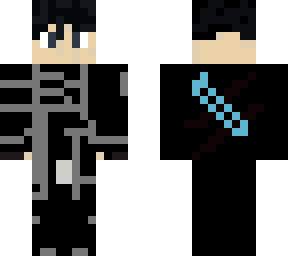 kirito skin!!