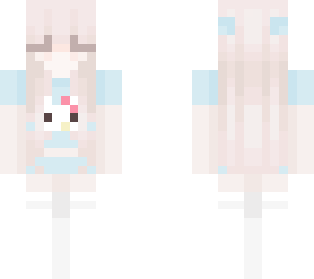 light blue hello kitty