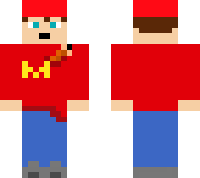 mcdonalds worker (redo because backwards)
