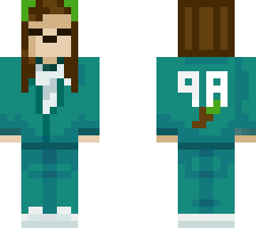my oc/sona as a squid game player (base by brownie2466)