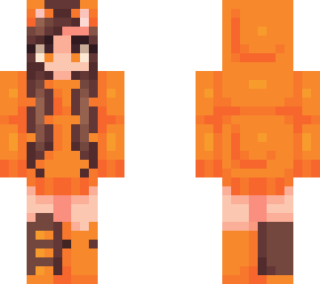 orange kitty - skintober day 8