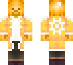 orange leader outfit