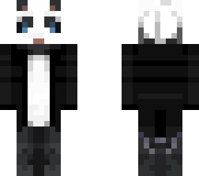 panda with suit