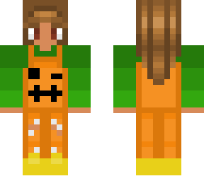 pumpkin costume (halloween skin)