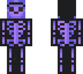 purple skeleton