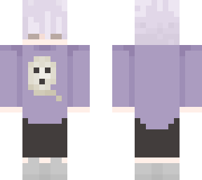 purple sweater ghost