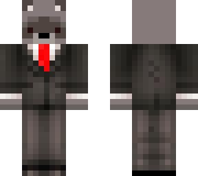 raccoon !not mine! changed tie color