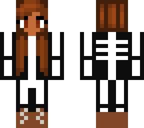 skeleton costume (halloween skin)