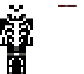 skeleton with mask