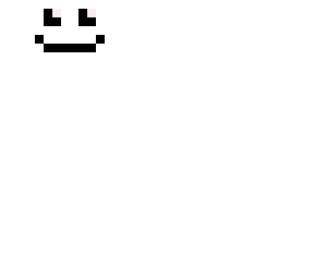 the blank smiler..