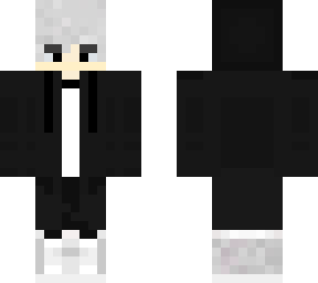 white anime boy