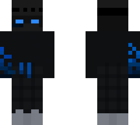 a blue mcdonald worker