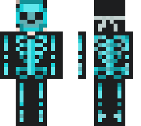 aqua skeleton