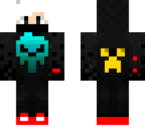 asbond gaming skin (red version) x creeper face