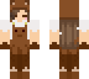 bear costume for halloween teehee