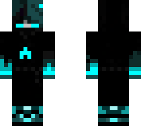 black and blue ghost