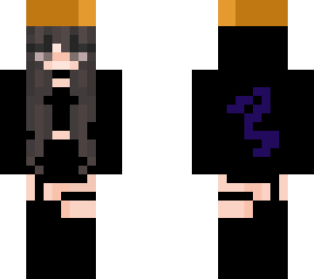 black cat with pumpkin hat (fixed)