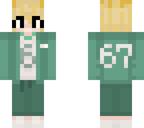 blonde squid game character