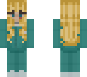 blonde squid games girl