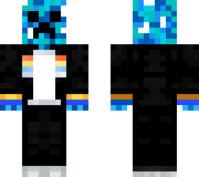 blue creeper in fundy's suit
