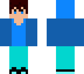 blue skin