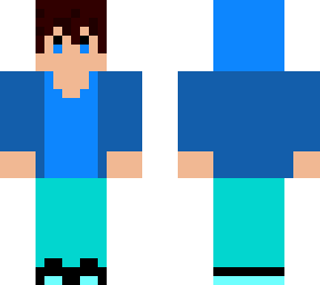 blue skin