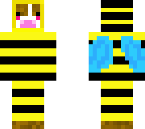 bumble bee cow in onsie