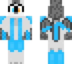 chest azul blanco