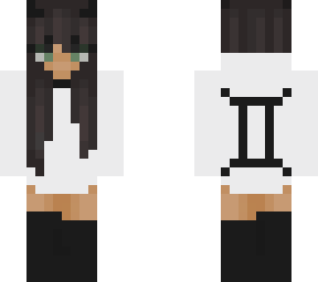 gemini (zodiac) hoodie girl