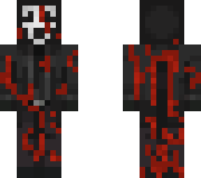 ghostface (scream) w/blood