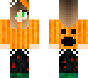 helloween  pumpkin girl