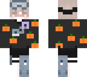 just some technosupport with pumpkins. and a fish shirt