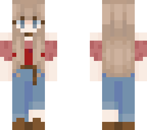 little red (long hair)