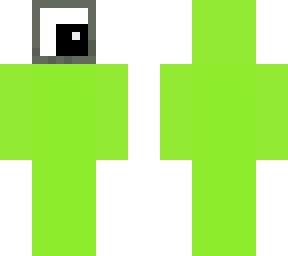 one eyed green monster