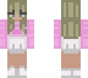 pink,blonde,girl,woman,dungarees,cat girl,cat,baby,aesthetic