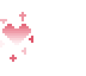 pink gradient heart