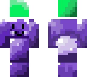 purple crystal child gives you a plate of yummy gems!