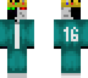 ranboo cyan halloween skin