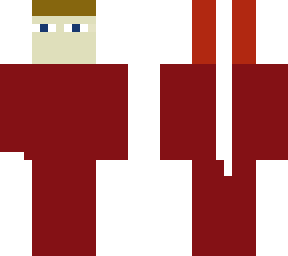 red dino suit