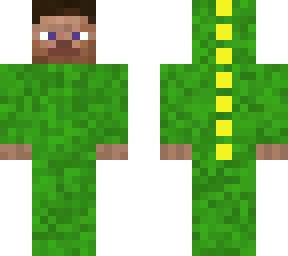 steve in a dinosaur costume